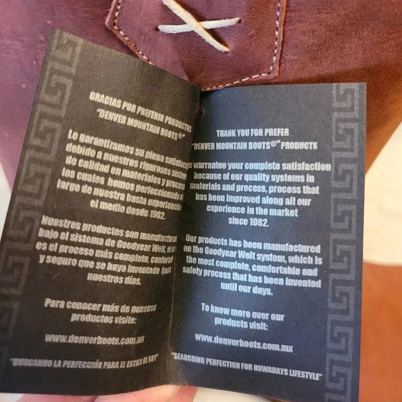 Denver Mountain Boots premium line - Picture 4 of 9